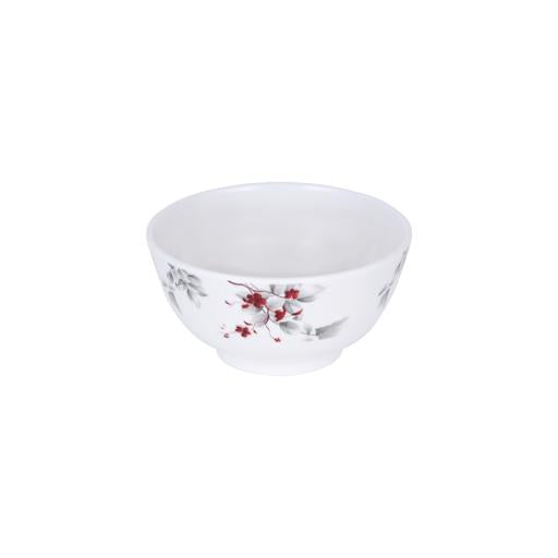 45-Piece Melamlne Dinner Set With 1X36Cm Oval Plate, 8X25Cm Deep Plates, 8X20Cm Soup Plates, 8X20Cm Dinner Plates, 2X20Cm Round Bowls, 8X13Cm Round Bowls, 8Xsoup Spoons, 1Xrice Spoon, 1Xladle, Serves 8 For Famlly Gatherings, Brown White/Brown