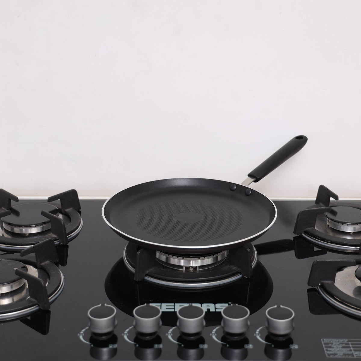 26cm Non-Stick Pancake Pan | Induction Crepe Pan | Dosa Tawa | Aluminium Griddle