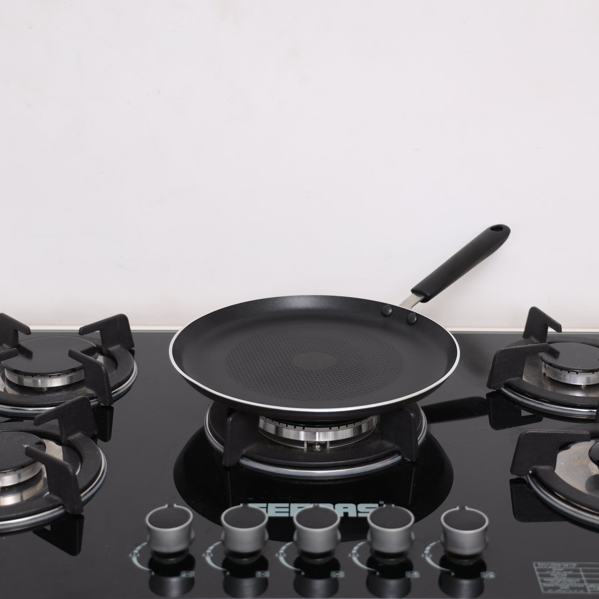 26cm Non-Stick Pancake Pan | Induction Crepe Pan | Dosa Tawa | Aluminium Griddle