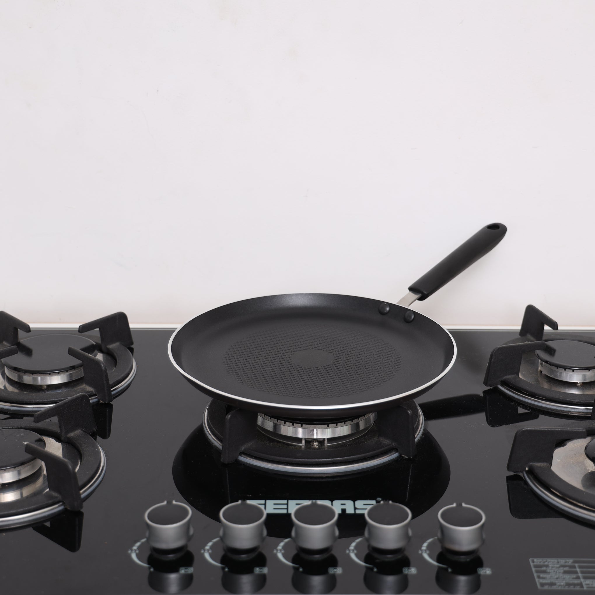 26cm Non-Stick Pancake Pan | Induction Crepe Pan | Dosa Tawa | Aluminium Griddle
