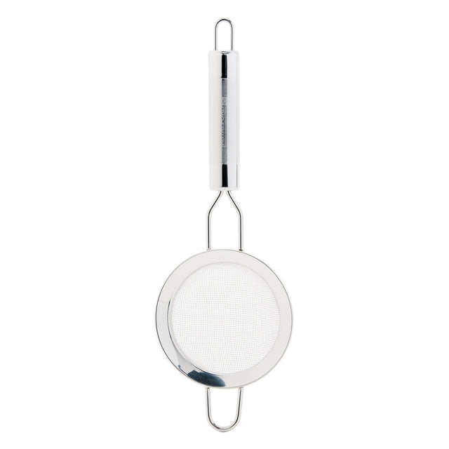 Stainless Steel Tea Strainer 10.3cm RF2049-S10.3 | Fine Mesh Tea & Flour Sieve | Long Handle | Dishwasher Safe