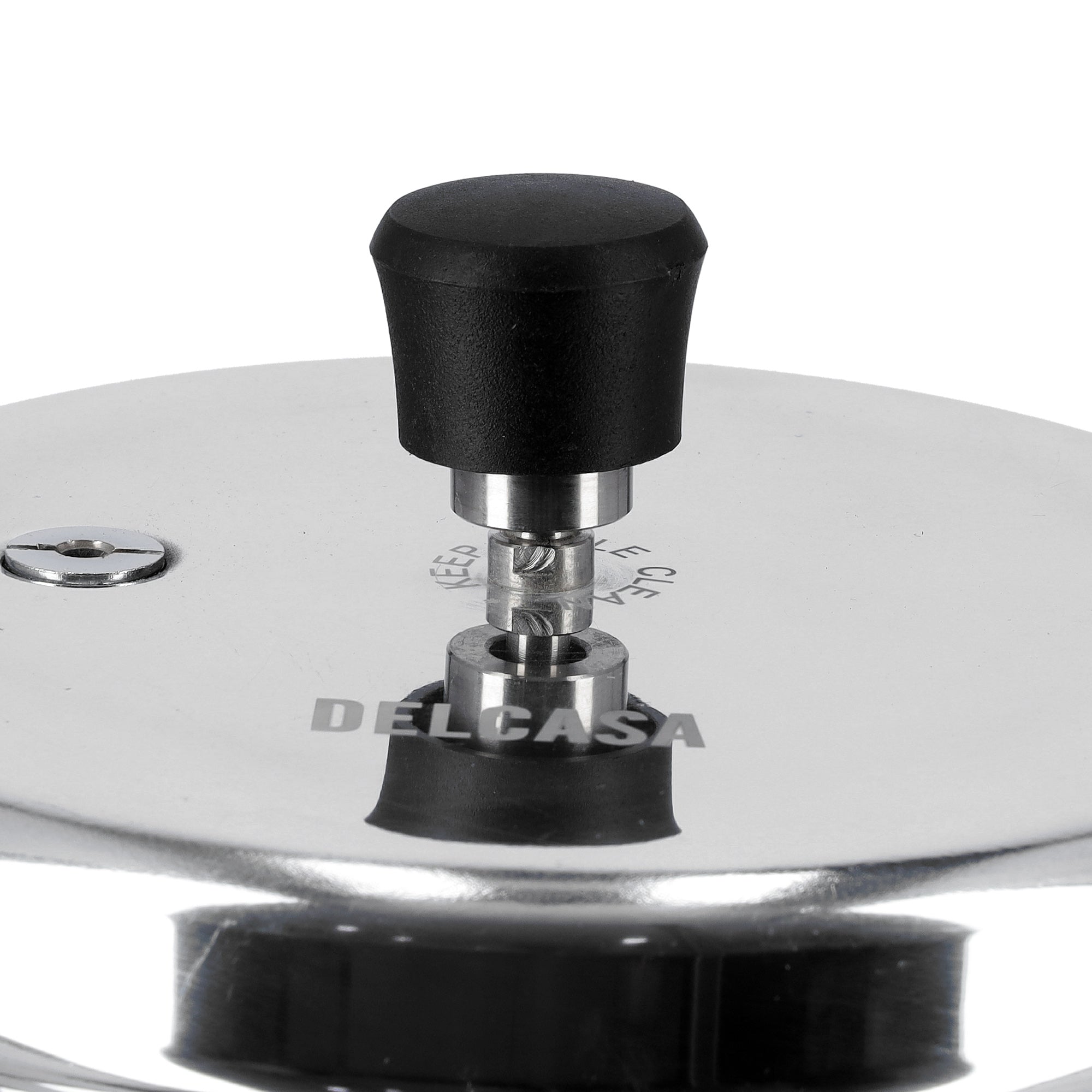 Aluminium 5Liter Lightweight And Durable Fast And Energy Efficient Cooking Pressure Cooker With Out Lid Silver 5Liters
