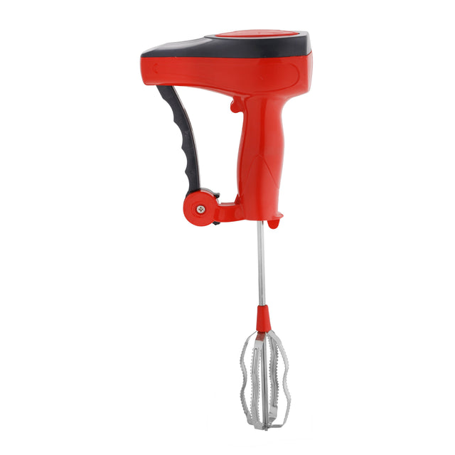 Hand Blender - Power-Free Hand Blender & Beater with High Speed Operation- Blender & Beater in kitchen appliances with high speed operation (Egg & Cream Beater/ Milkshake/ Soup/ Lassi/Butter Milk Maker) Milk shaker Hand Blender Red & black