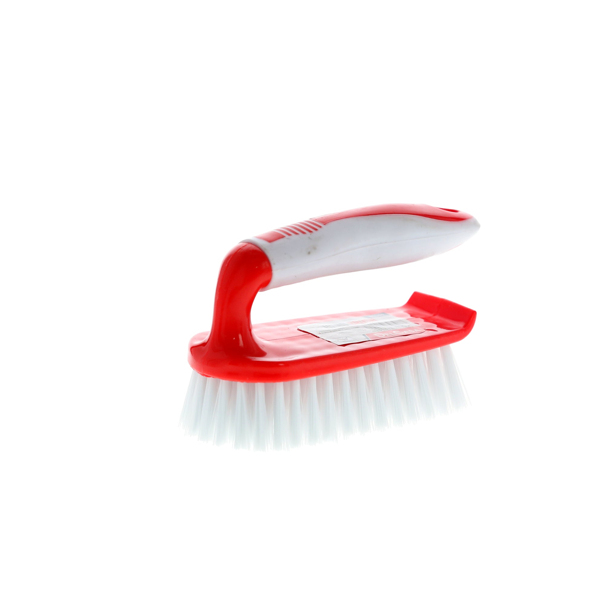Hard Hand Brush Red/White