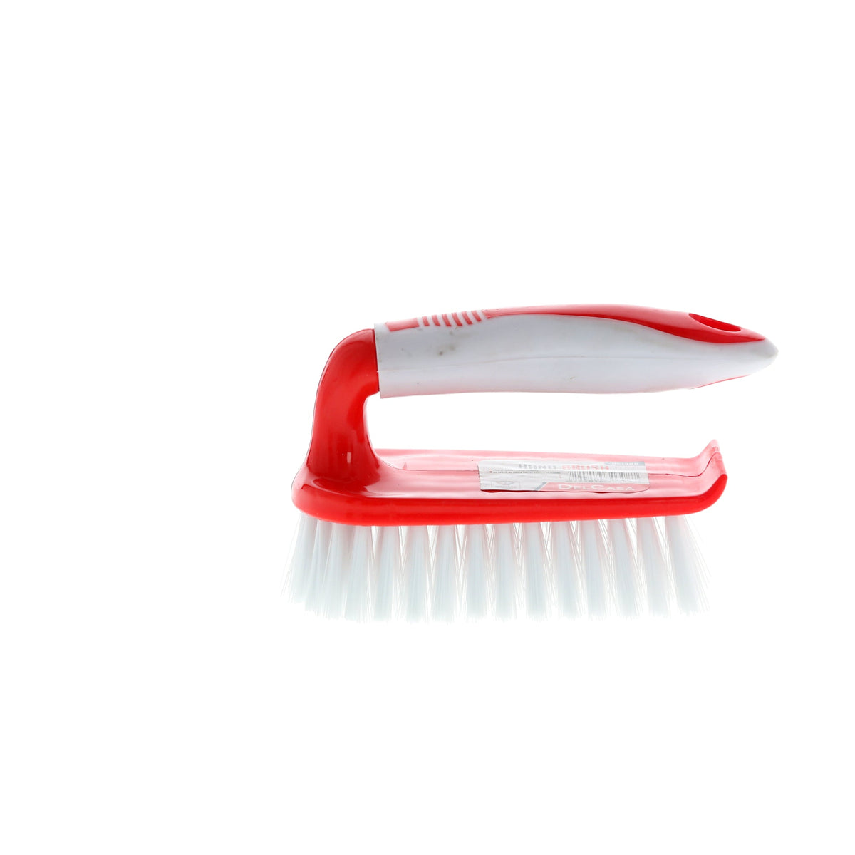 Hard Hand Brush Red/White