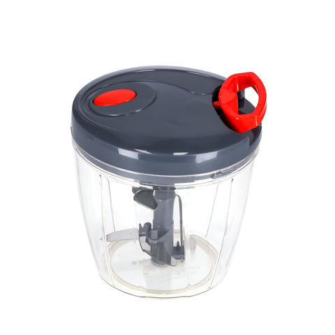 Vegetable Pull Chopper White/Red/Clear Grey/Red/Clear