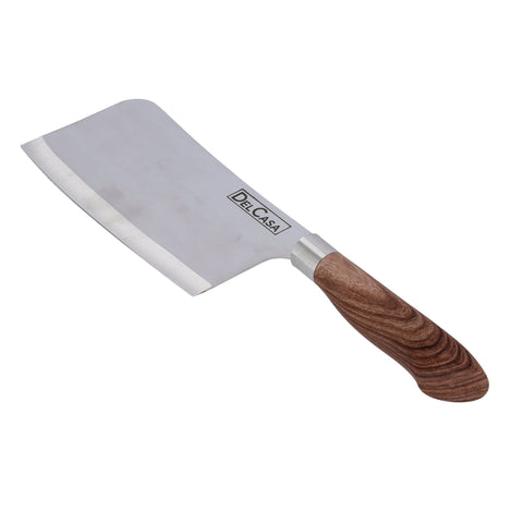 Cleaver Stainless Steel Knife Silver 6inch