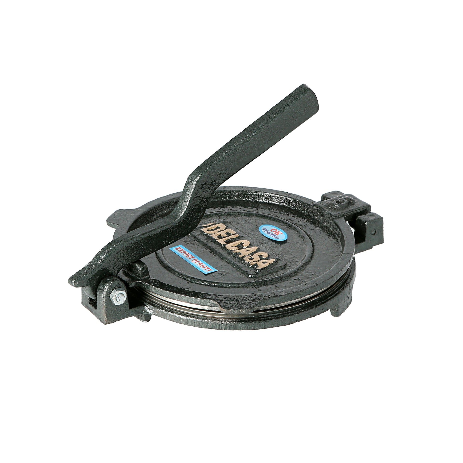 Steel Plate Chapatti Press Black 5inch