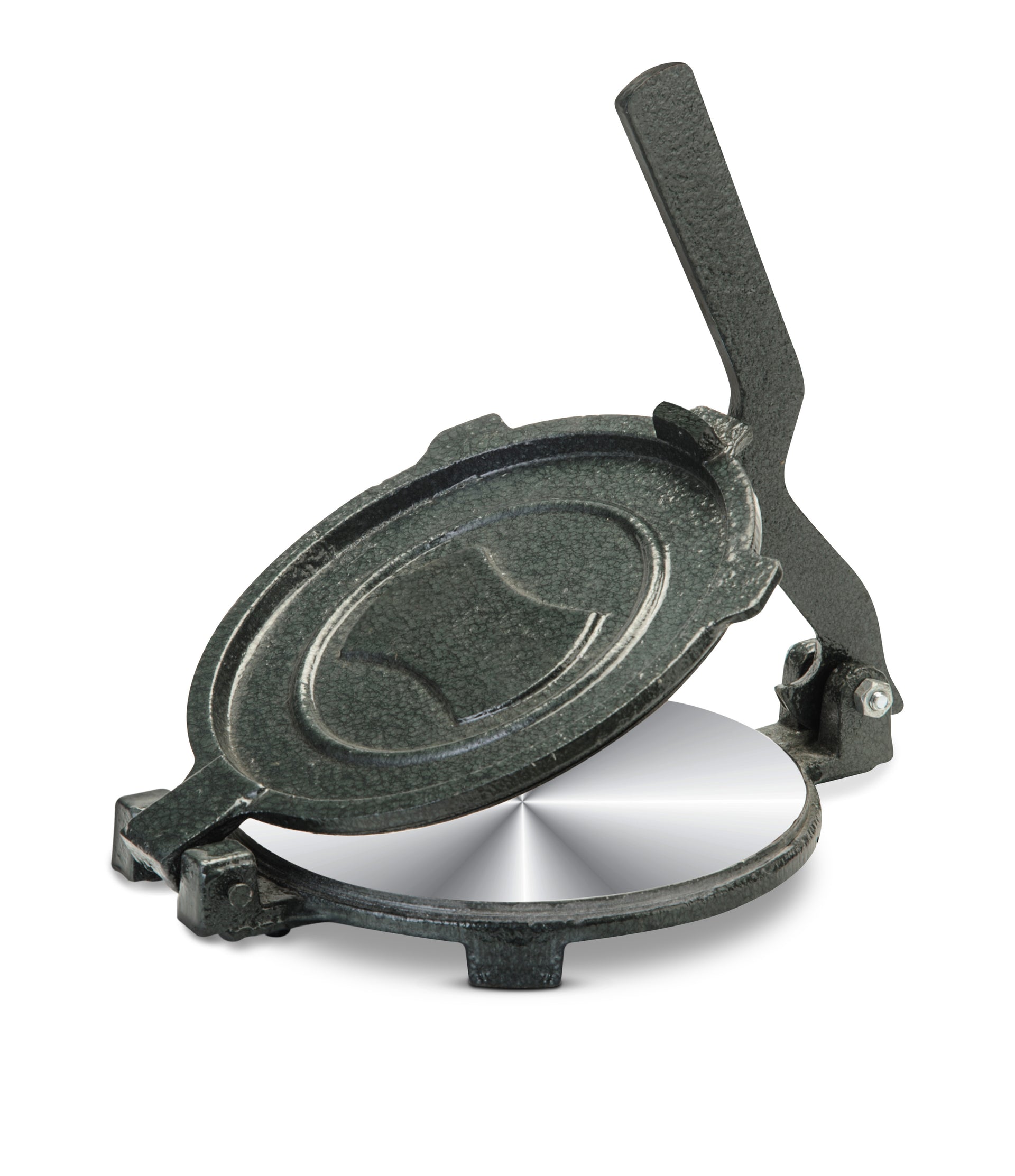 Steel Plate Chapatti Press Black 5inch