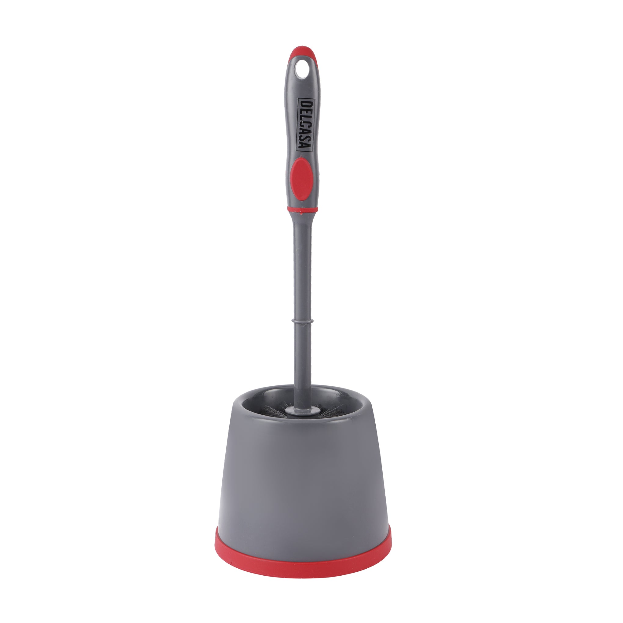 Toilet Cleaning Brush Grey/Red