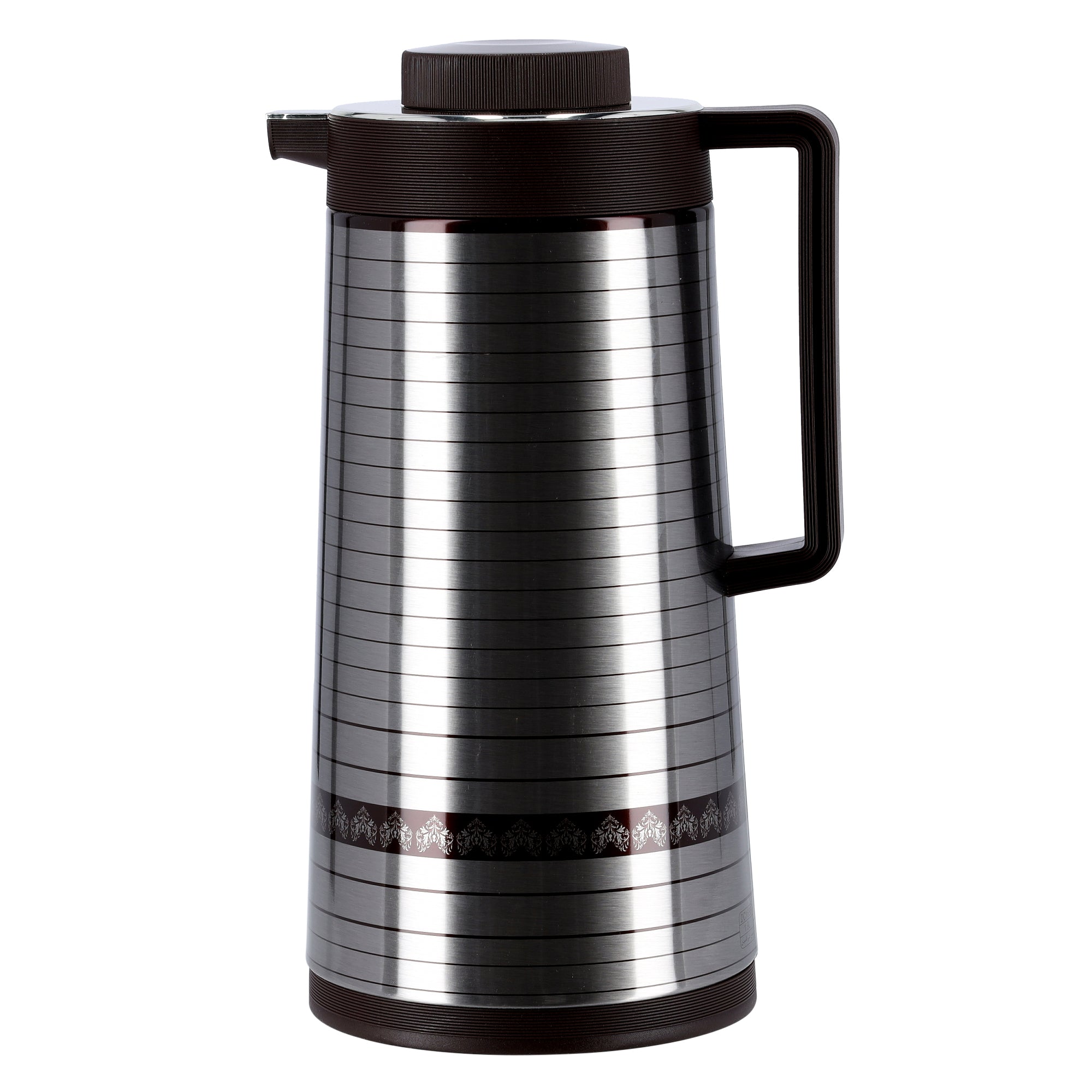 Stainless Steel Vacuum Flask Silver/Gold 1.3Liters