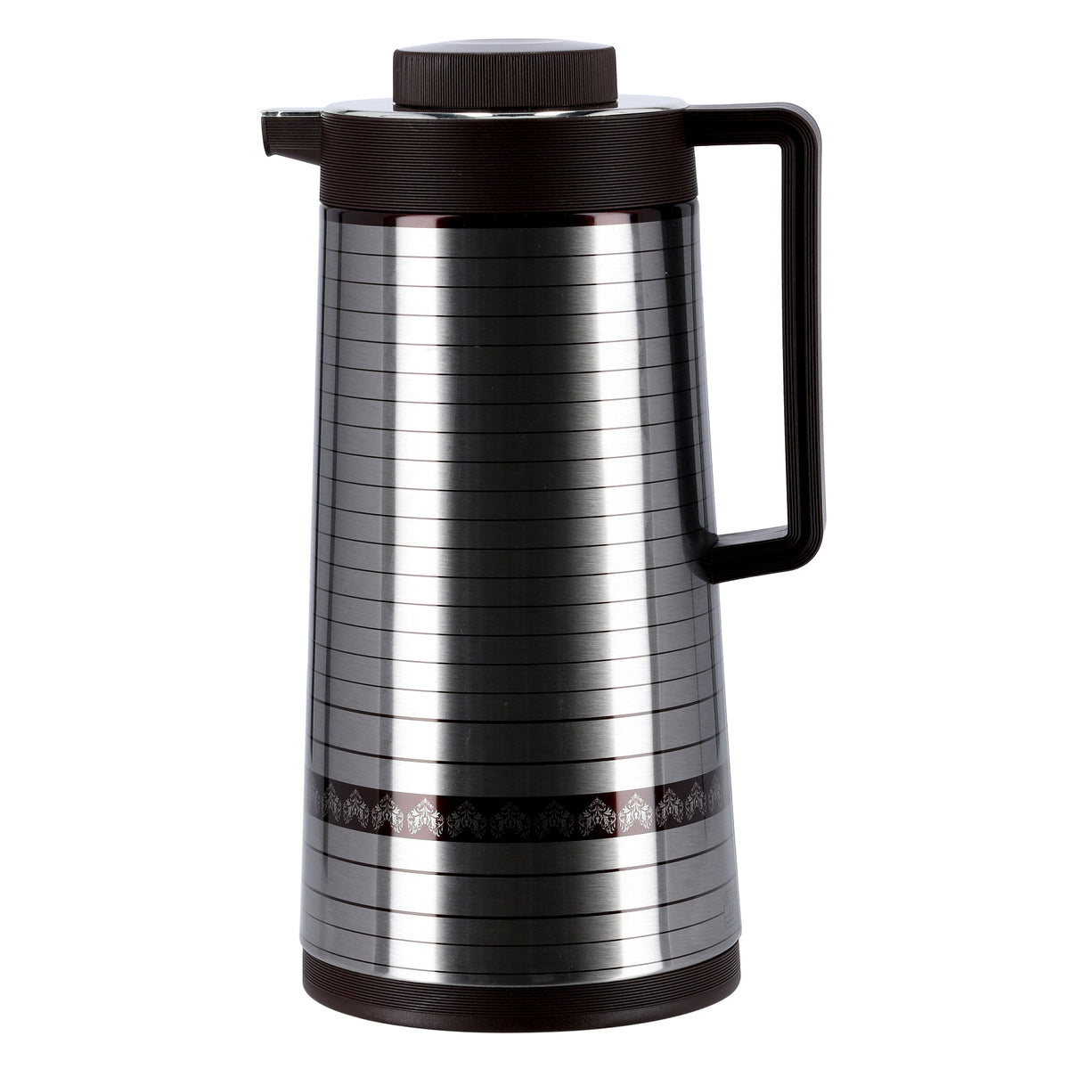 Stainless Steel Vacuum Flask Silver/Gold 1.9Liters