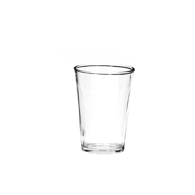 Delcasa DC1769 6PC Tumbler Glass Set, 5.5Oz - Tumbler Glass for Drinking Water / Tea / Coffee / Juice - Transparent, Sleek Design with Broad base & Mouth - Tea Glasses, Perfect for Home, Restaurants and Parties