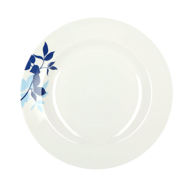 Delcasa DC1797 10" Round Deep Soup Plates - Pasta Plates - plate with playful Classic decoration - Ideal for Soup, Deserts, Ice Cream & More
