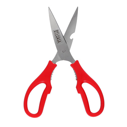 Stainless Steel Kitchen Scissor Red/Silver 8inch