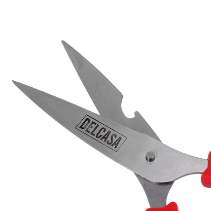 Stainless Steel Kitchen Scissor Red/Silver 8inch