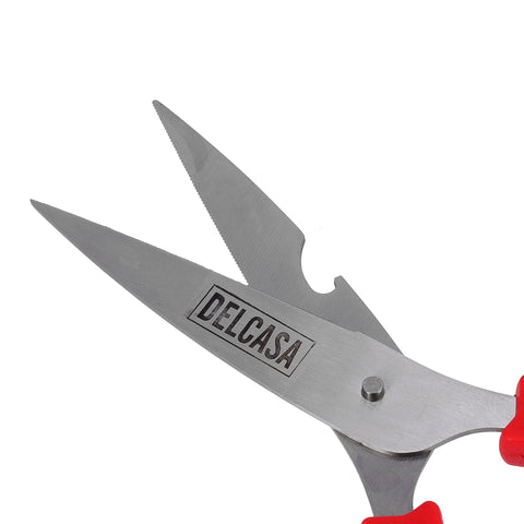 Stainless Steel Kitchen Scissor Red/Silver 8inch