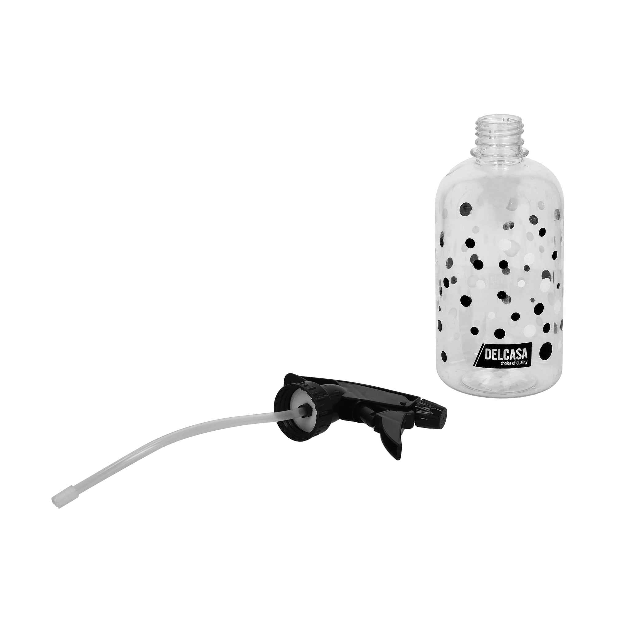 Spray Bottle Clear/Black 500ml