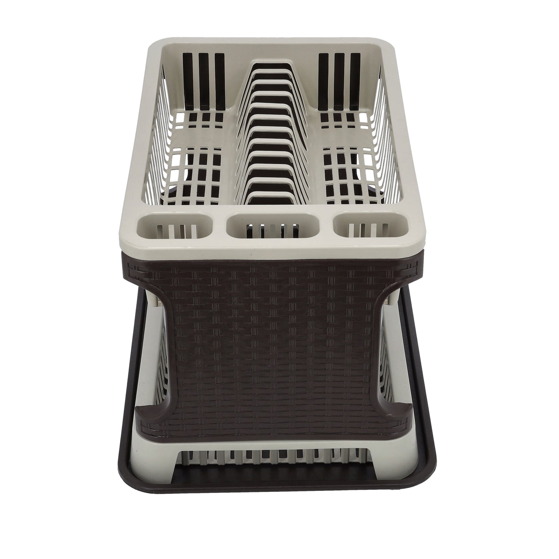 Double Layer Dish Drainer Rack Assorted 44x8x30cm
