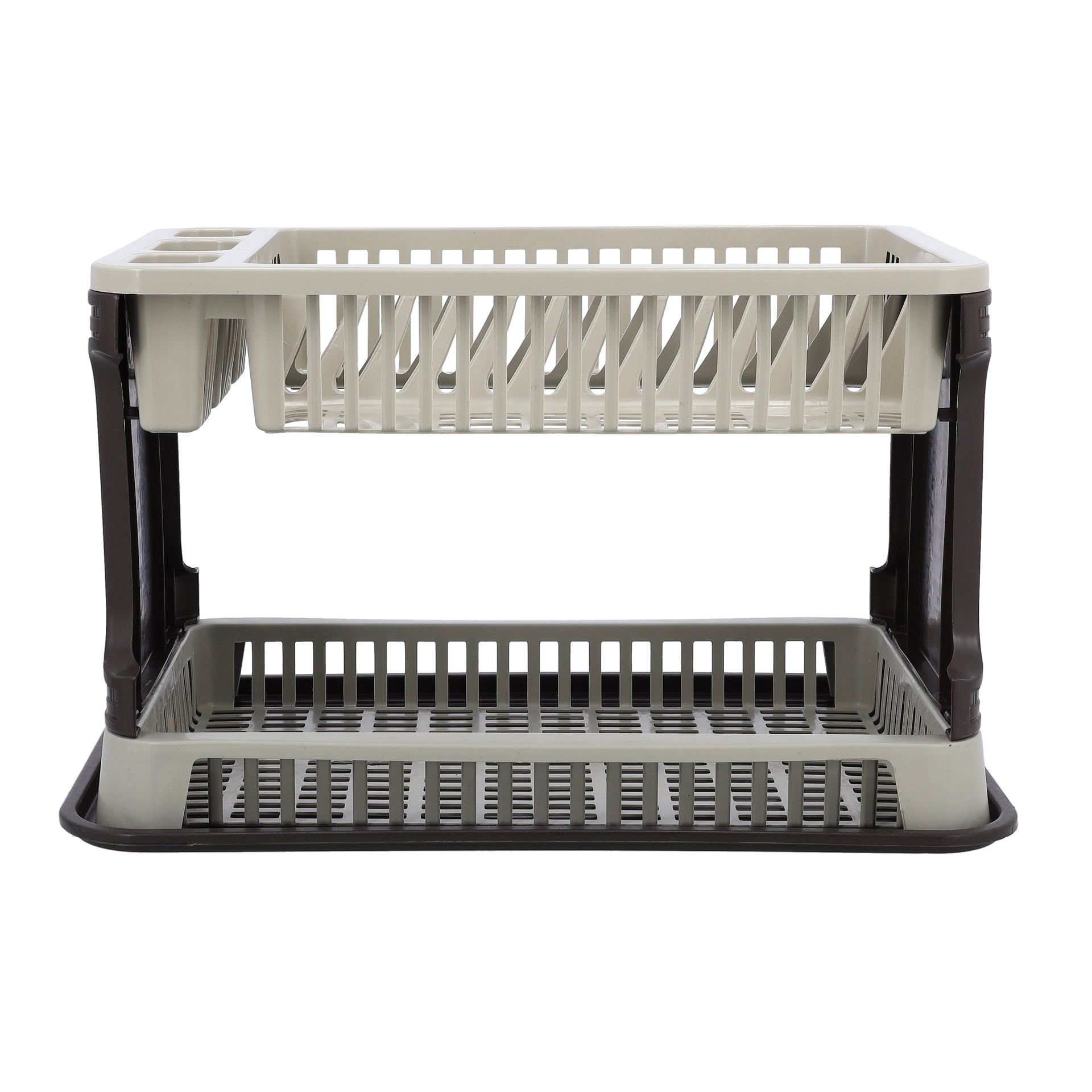 Double Layer Dish Drainer Rack Assorted 44x8x30cm
