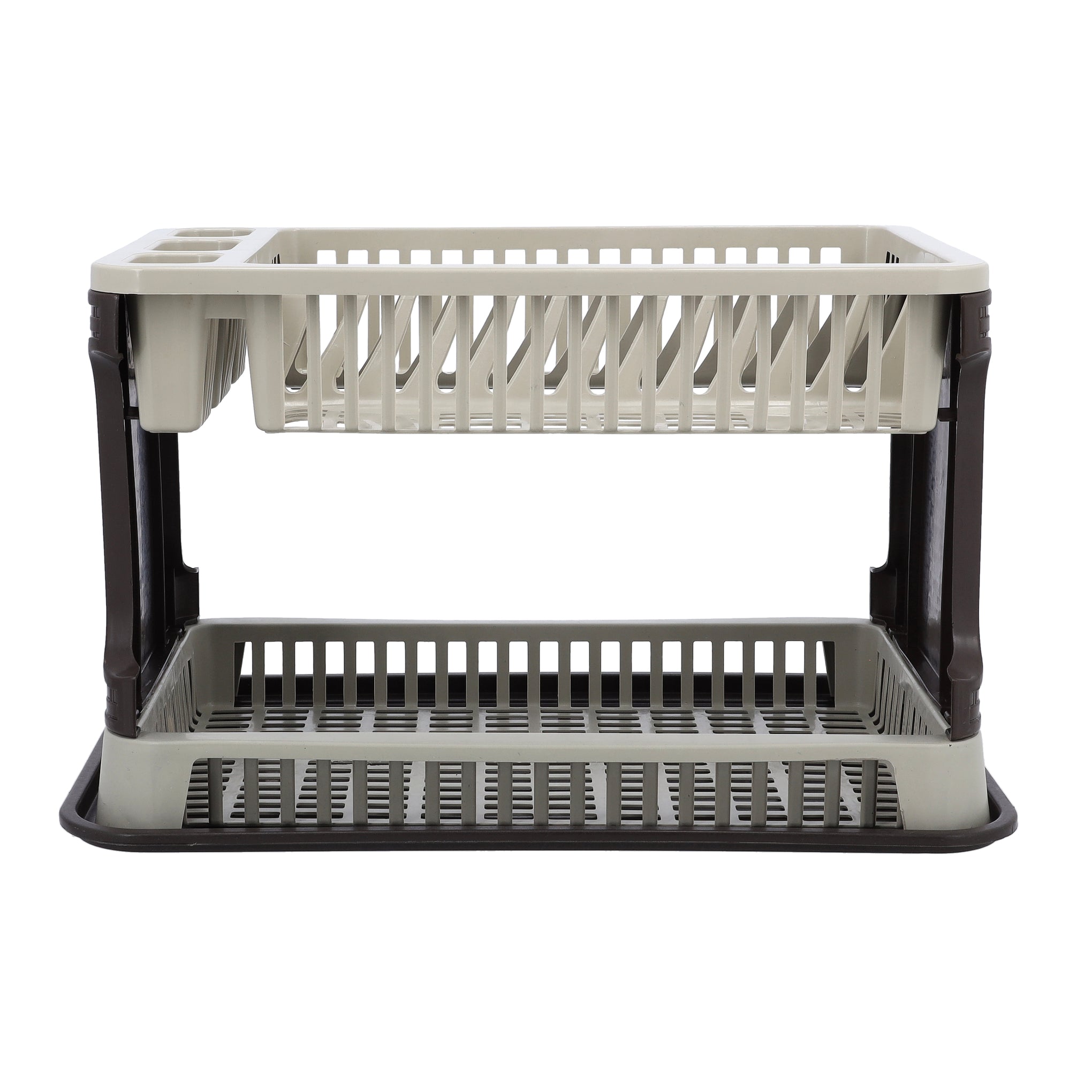 Double Layer Dish Drainer Rack Assorted 44x8x30cm