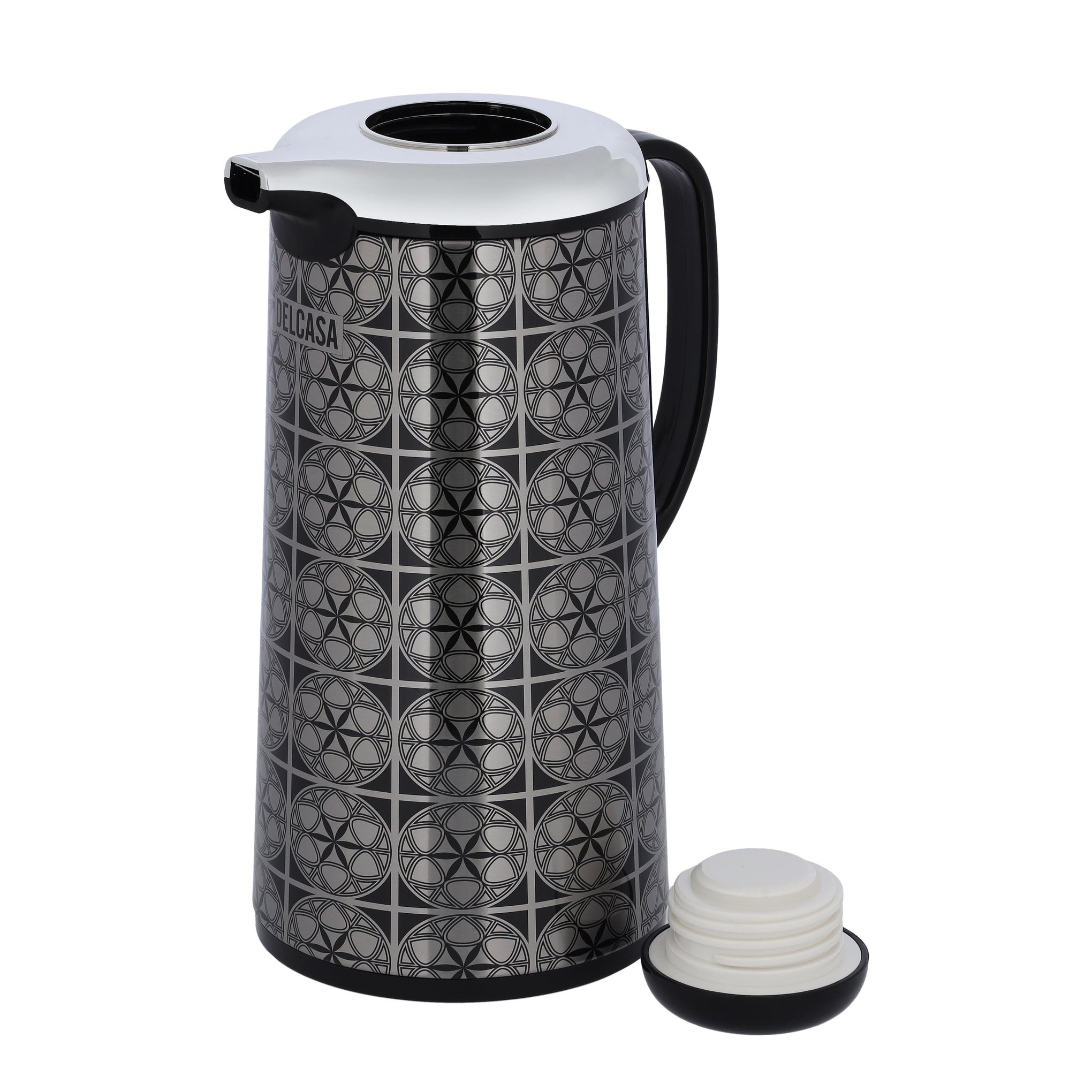Stainless Steel Vaccum Flask, 1.6 Litre, DC2050 | ASBESTOS Free Inner | Portable & Leak-Resistant | Keeps Drink Hot Or Cold For Hours
