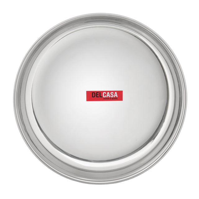 Steel Rice Plate Silver