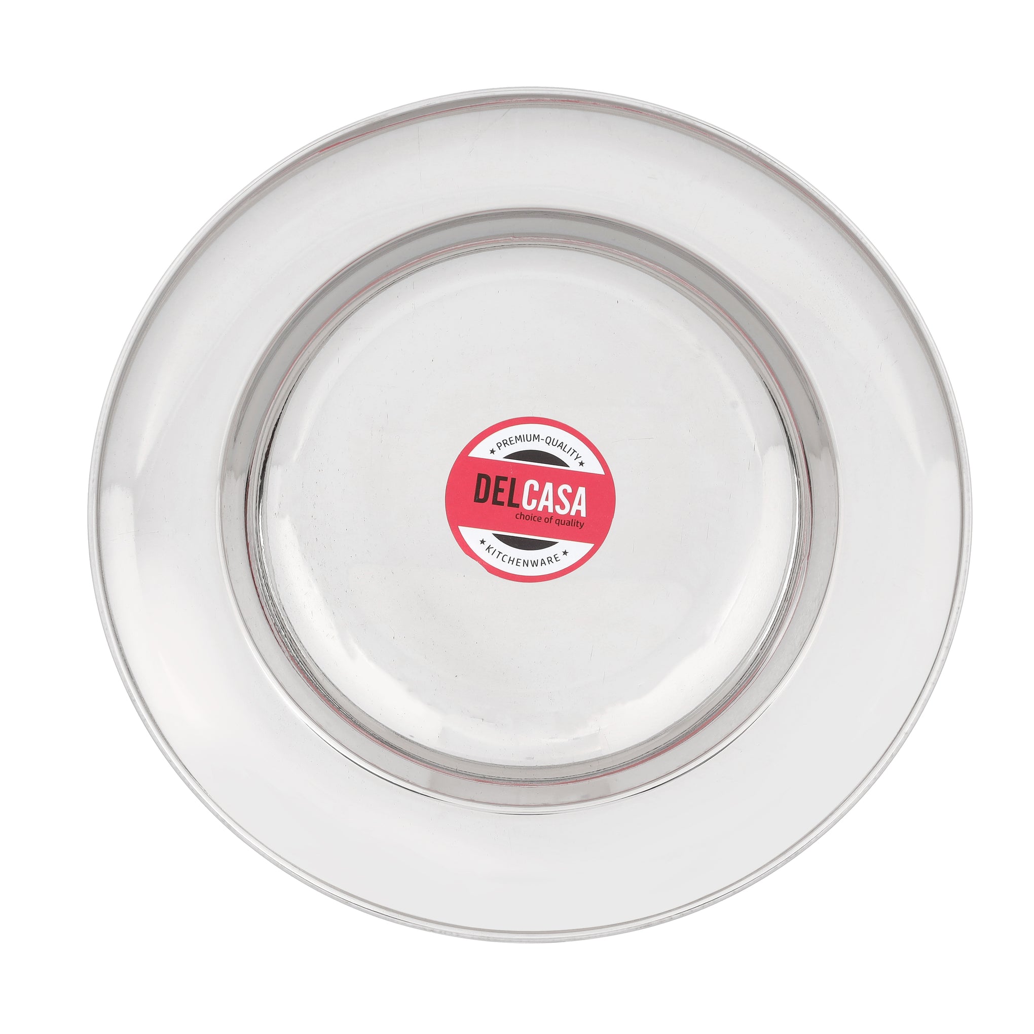 Rainbow Double Deep Soup Plate, Serving Plate, DC2126 | Stainless Steel Oval Undivided Vegetable Dish Good for Serving Food in Kitchen, Barbecue, Camping | Dishwasher Safe