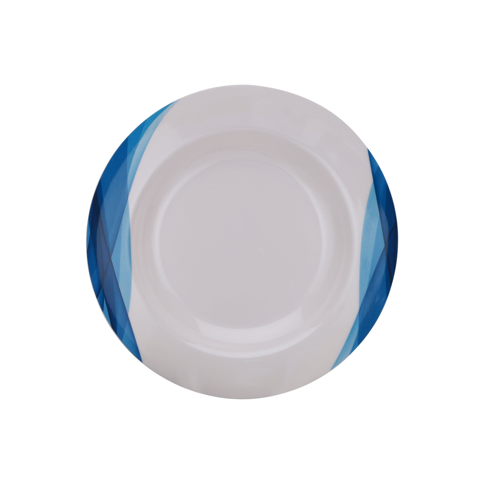 14 Pieces Melamine Ware Dinner Set | Lightweight & Durable Plates, Bowls & Serving Spoon | Elegant Design, Dishwasher-Safe | Ideal for Picnic, Caravan & Home Use