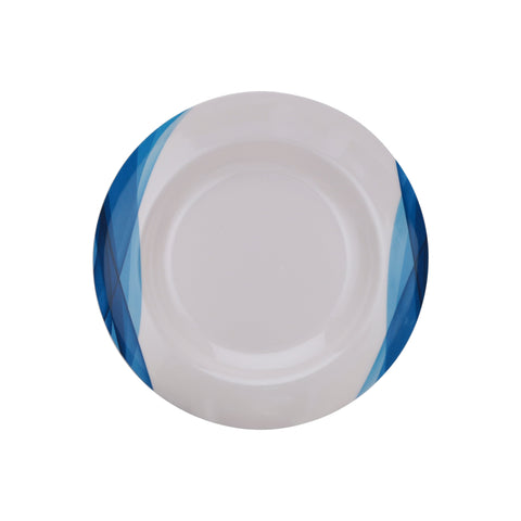 14 Pieces Melamine Ware Dinner Set | Lightweight & Durable Plates, Bowls & Serving Spoon | Elegant Design, Dishwasher-Safe | Ideal for Picnic, Caravan & Home Use