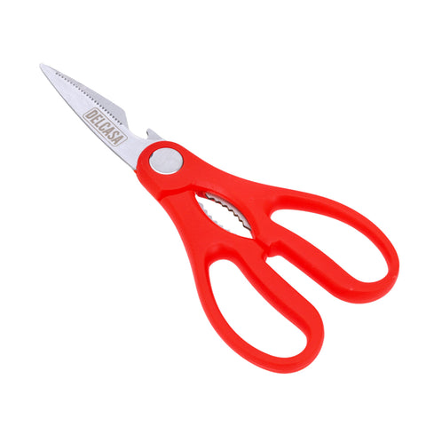 3-in-1 Kitchen Scissors, Stainless Steel Sharp Blade, DC2357 | Strong Home & Kitchen Utility Shear for Chicken, Fish, Meat, Vegetables, Herbs | Versatile Cutter, Bottle Opener, & Nut Cracker