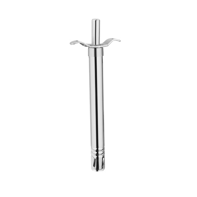 Delcasa Stainless Steel Gas Lighter- DC2818| Regular Gas Lighter with Thicker Gauge for Gas Stove| Strong and Study Construction with a Comfortable Grip| Silver
