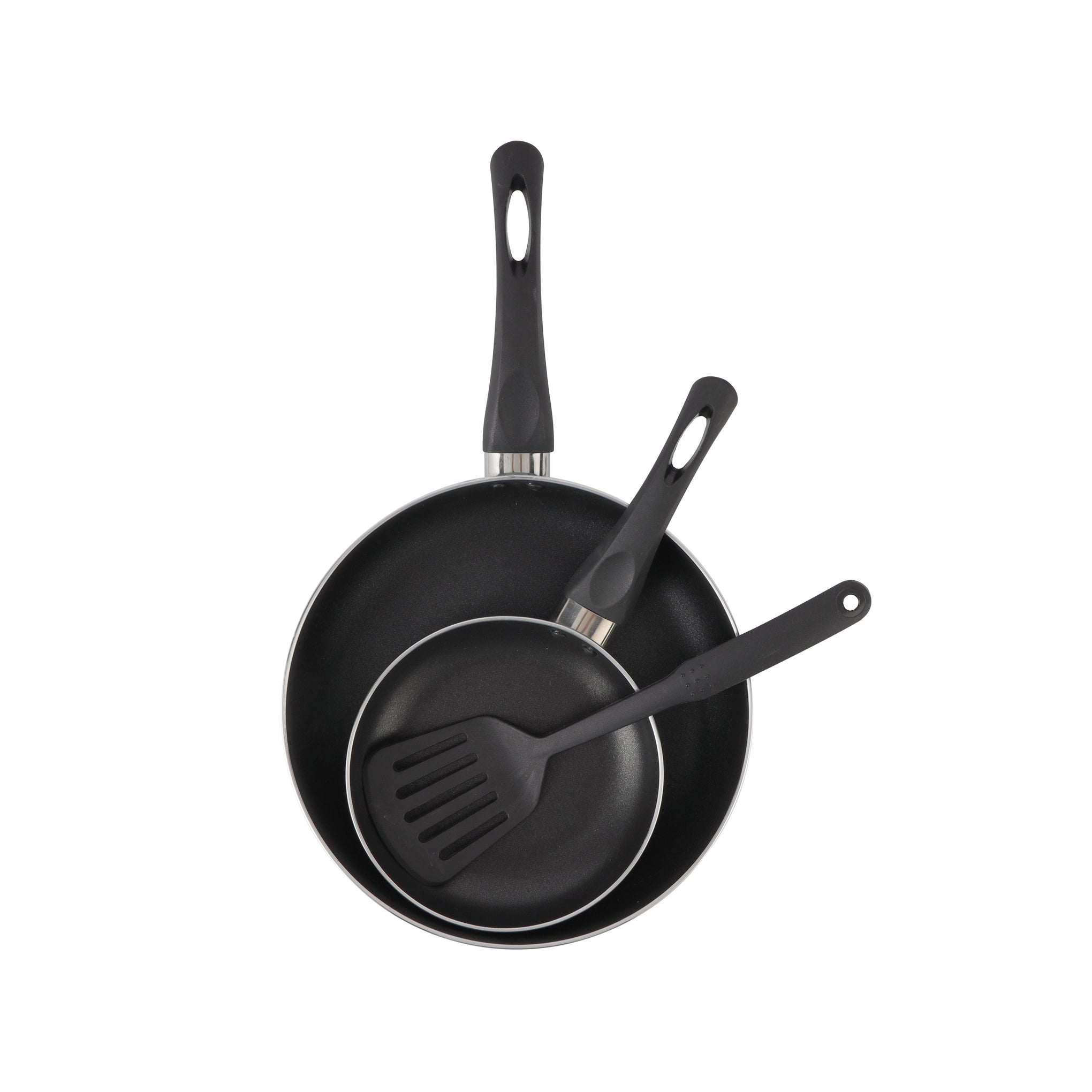 2 Piece Frypan With Nylon Turner