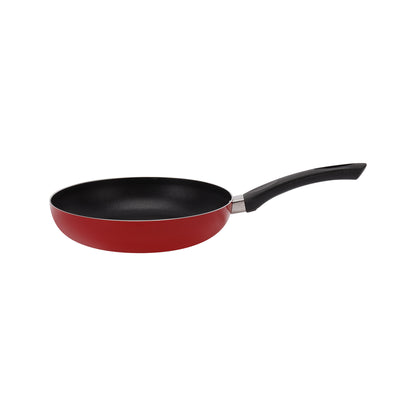 26cm Non-Stick Frypan with Nylon Turner | Strong Aluminum Body, Premium Non-Stick Coating & Heat-Resistant Bakelite Handle | Gas, Ceramic, Halogen & Hot Plate Compatible | Black Black