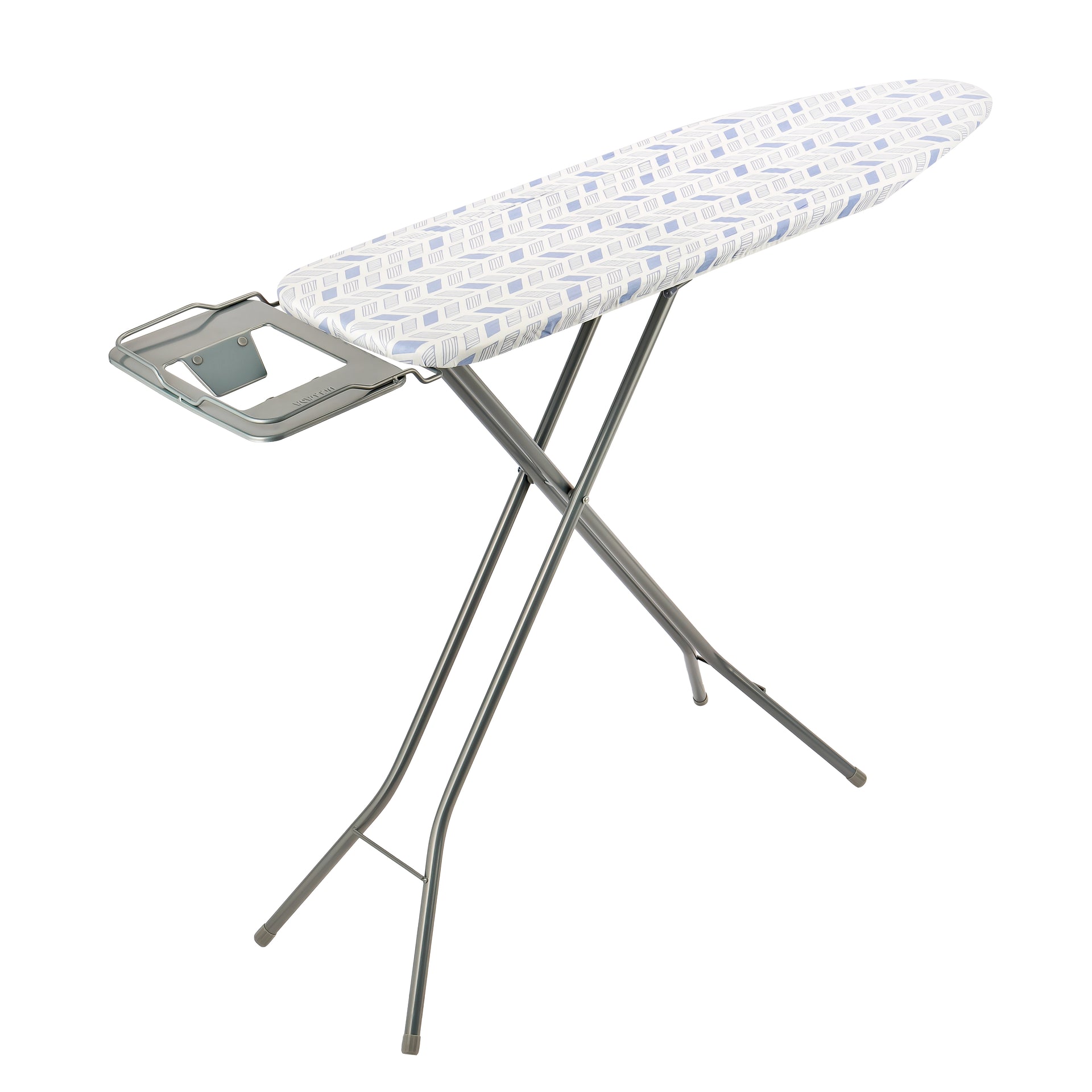 Ironing Board 34x110cm Foldable Mesh Top with Cotton Cover & Foam Pad | Adjustable Height 4 Levels | Multicolor