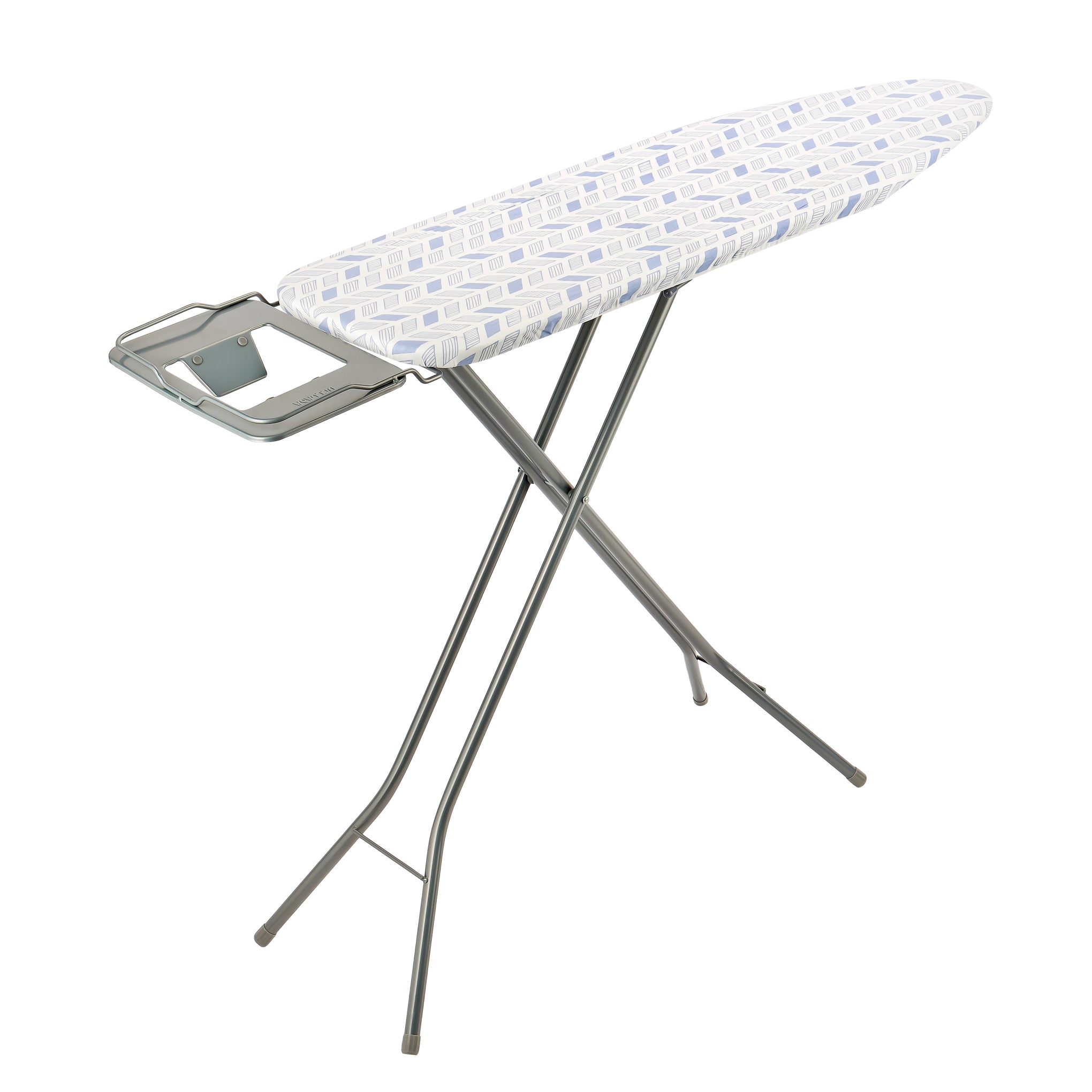 Ironing Board 34x110cm Foldable Mesh Top with Cotton Cover & Foam Pad | Adjustable Height 4 Levels | Multicolor