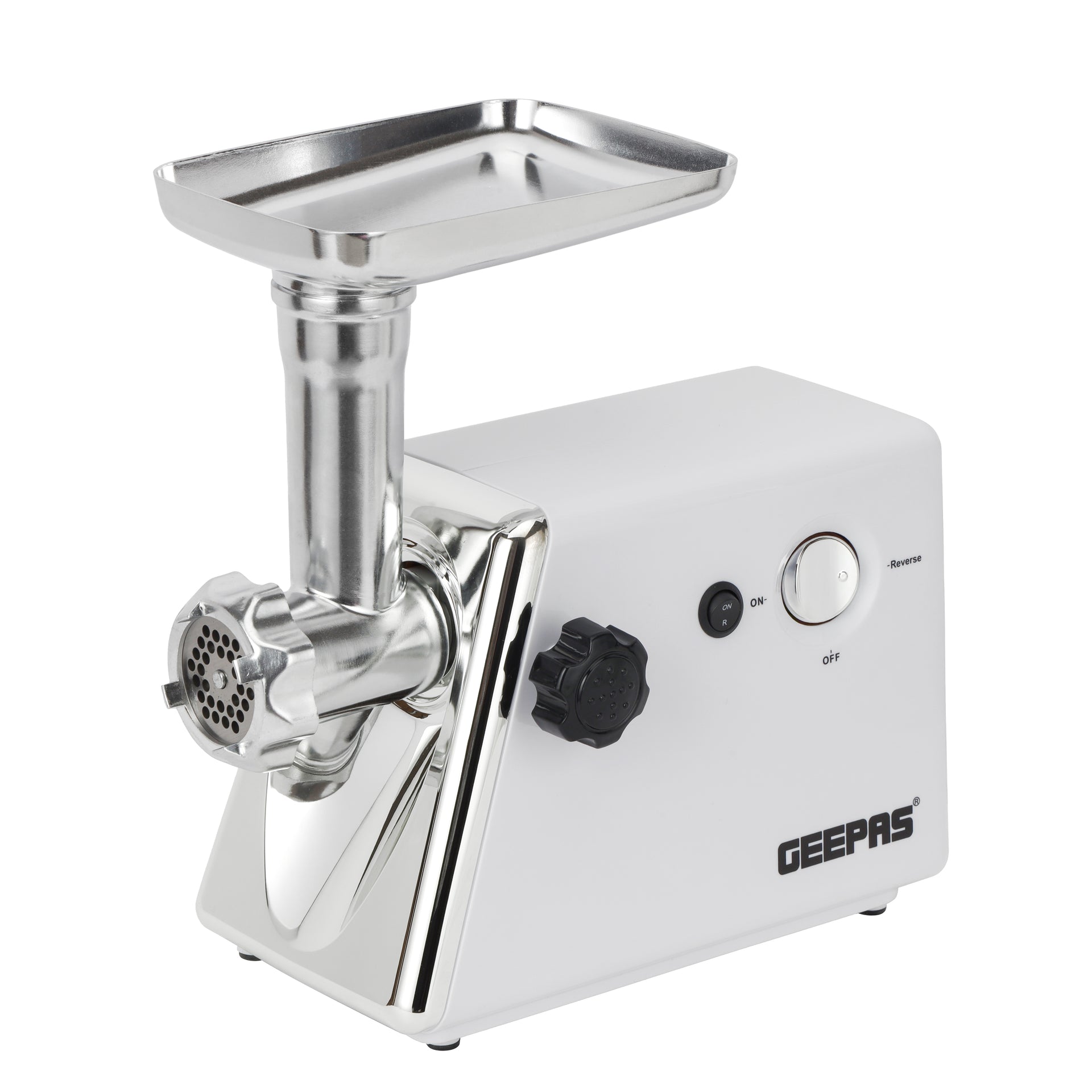 Electric Meat Grinder With Stainless Steel Blade 2000 W GMG746BS White