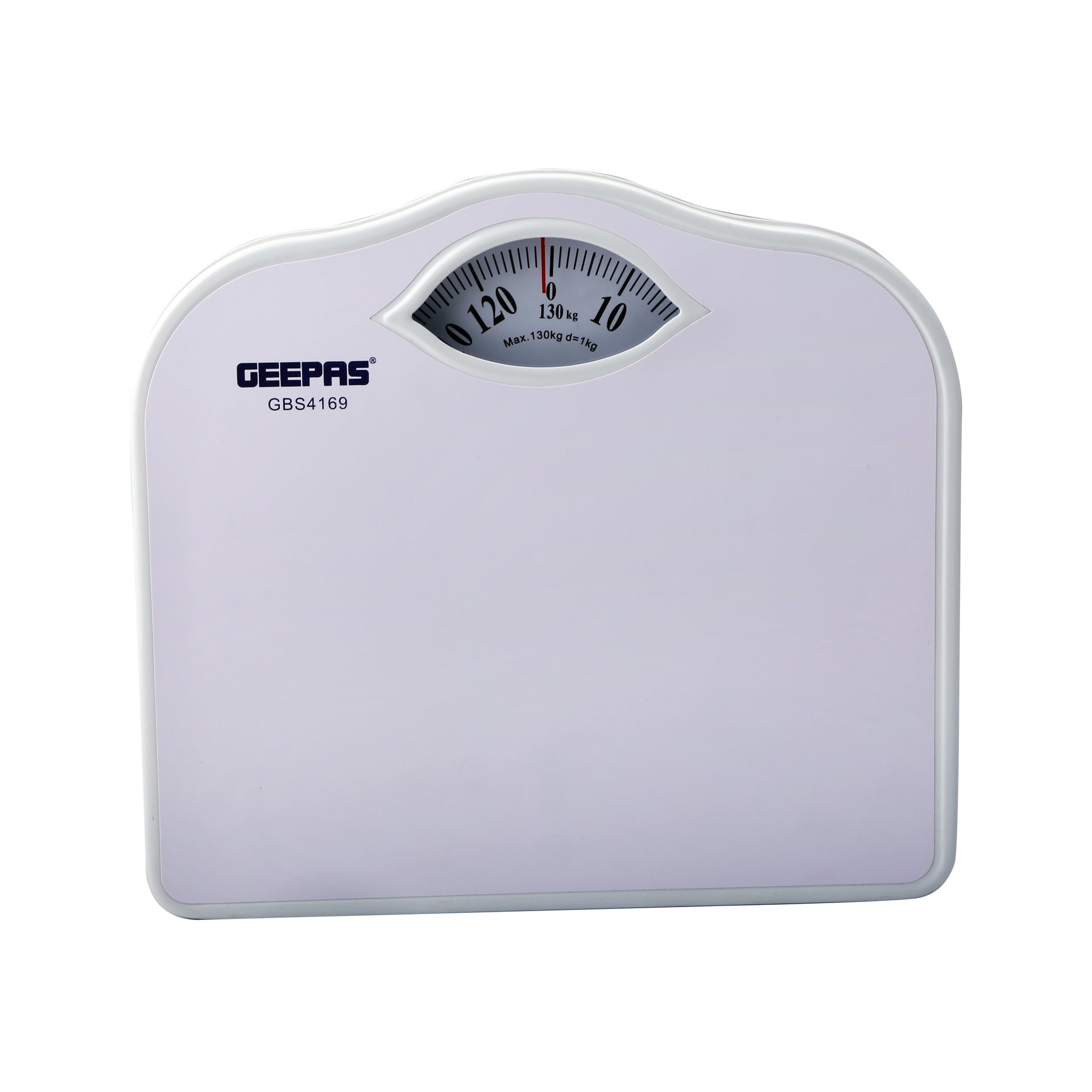 Mechanical Health Scale With Large Dial, Calibration Wheel, Max Weight Of 130 Kg, Metal