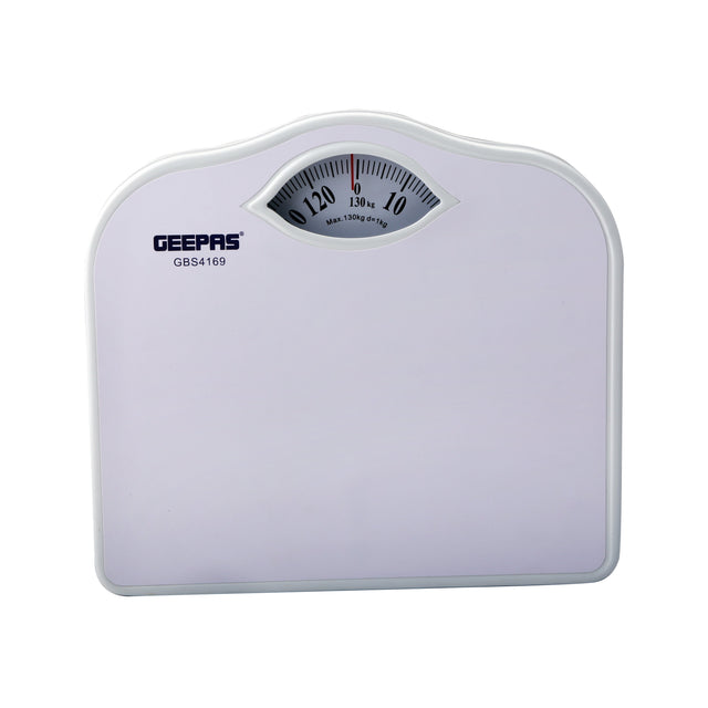 Mechanical Health Scale With Large Dial, Calibration Wheel, Max Weight Of 130 Kg, Metal