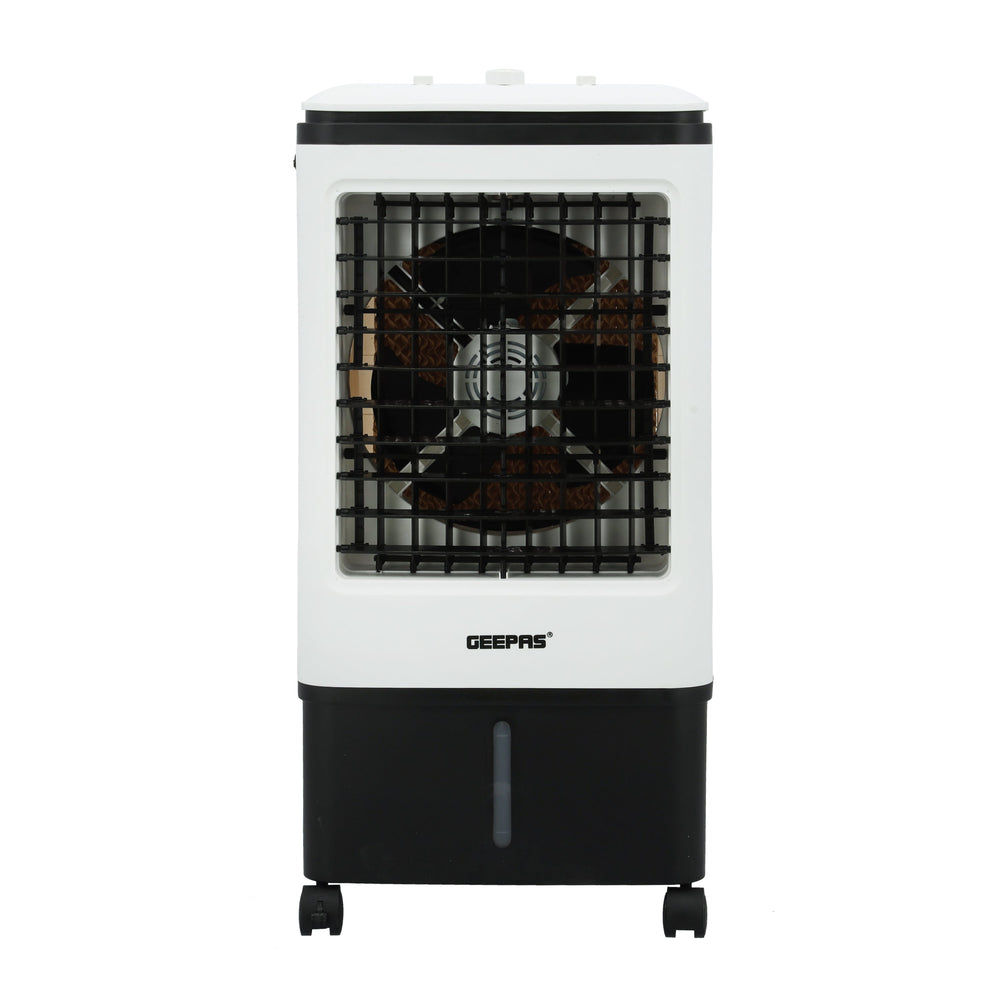 20L Portable Air Cooler with Ice Packs & Remote Control – 3-Speed LED Display Evaporative Cooling Fan for Home & Office (80W) 20 L 80 W GAF9576N White