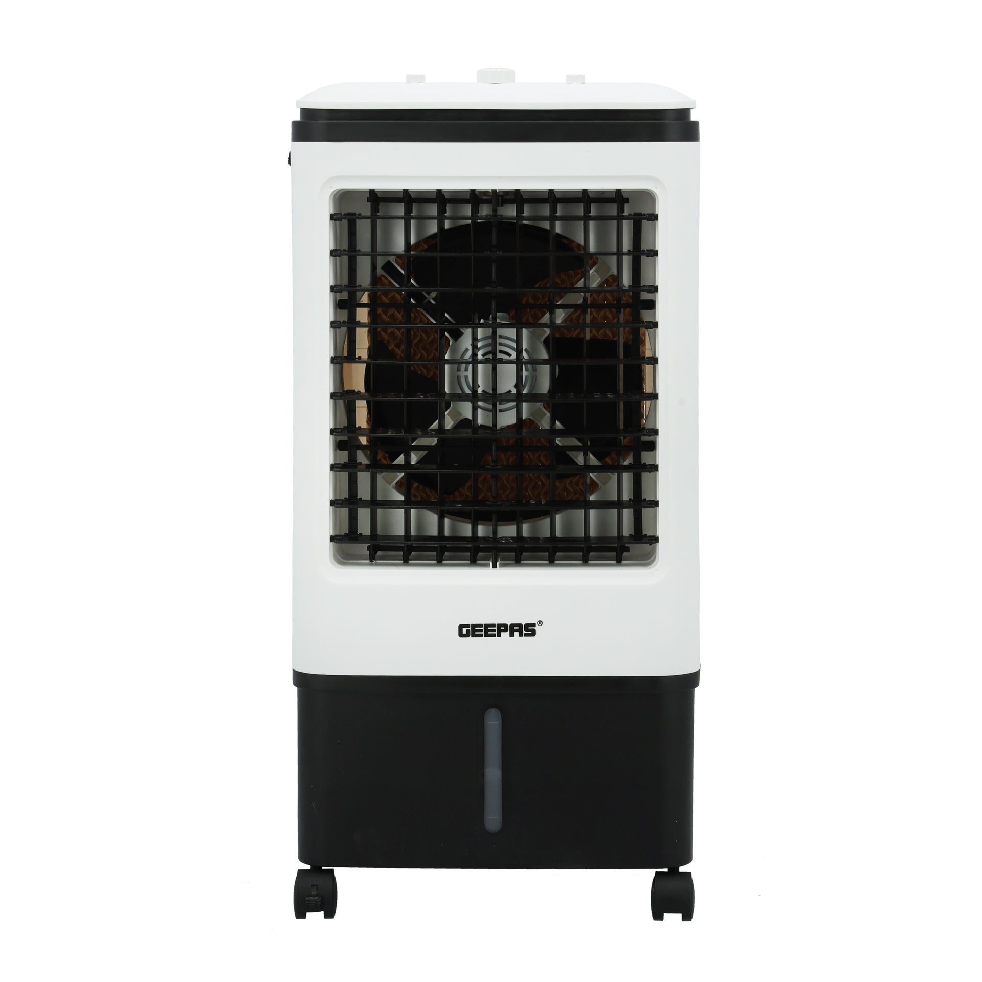 20L Portable Air Cooler with Ice Packs & Remote Control – 3-Speed LED Display Evaporative Cooling Fan for Home & Office (80W) 20 L 80 W GAF9576N White