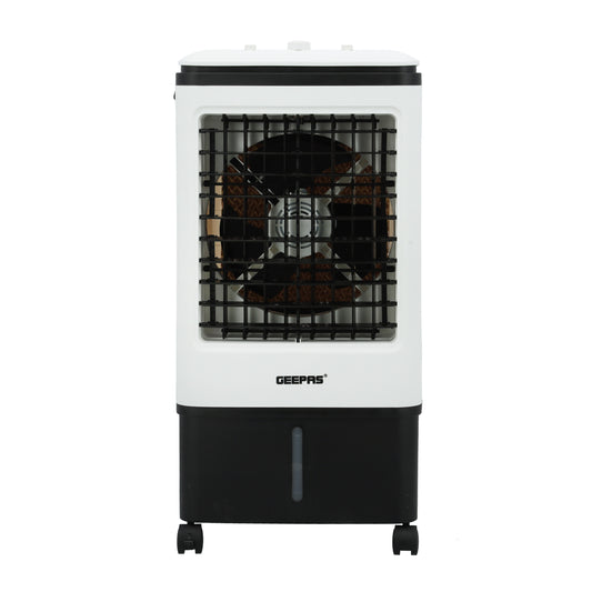20L Portable Air Cooler with Ice Packs & Remote Control – 3-Speed LED Display Evaporative Cooling Fan for Home & Office (80W) 20 L 80 W GAF9576N White