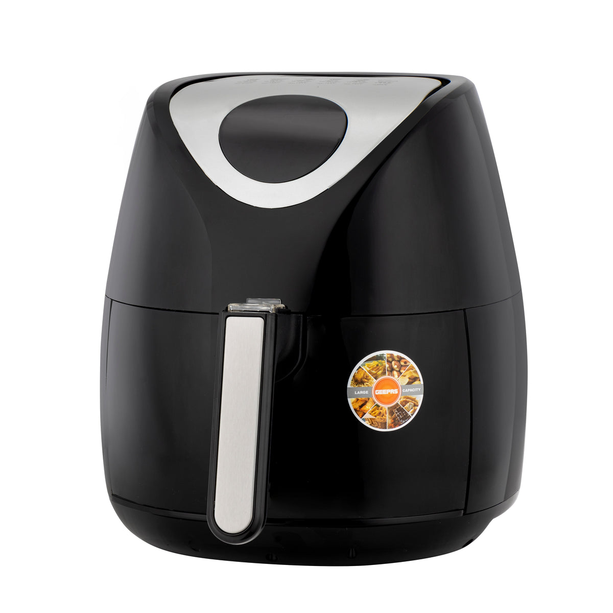 4.0 L Digital Air Fryer with Vortex Air Frying Technology/ Multiple Function, 1-60 Min Timer, Temperature 80-200 Degree Celsius/ Touch Screen Control, 8 Preset Programs, Ideal for Fries, Steak, Chicken, Cake, Meat, Bread, etc. 4 L 1500 W GAF37512T black