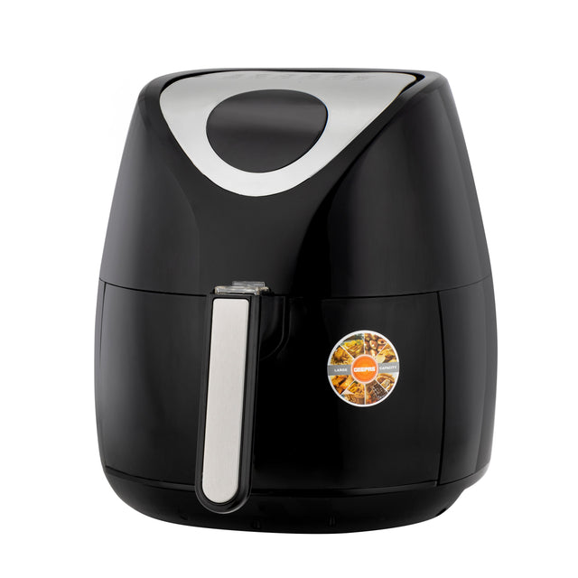 4.0 L Digital Air Fryer with Vortex Air Frying Technology/ Multiple Function, 1-60 Min Timer, Temperature 80-200 Degree Celsius/ Touch Screen Control, 8 Preset Programs, Ideal for Fries, Steak, Chicken, Cake, Meat, Bread, etc. 4 L 1500 W GAF37512T black