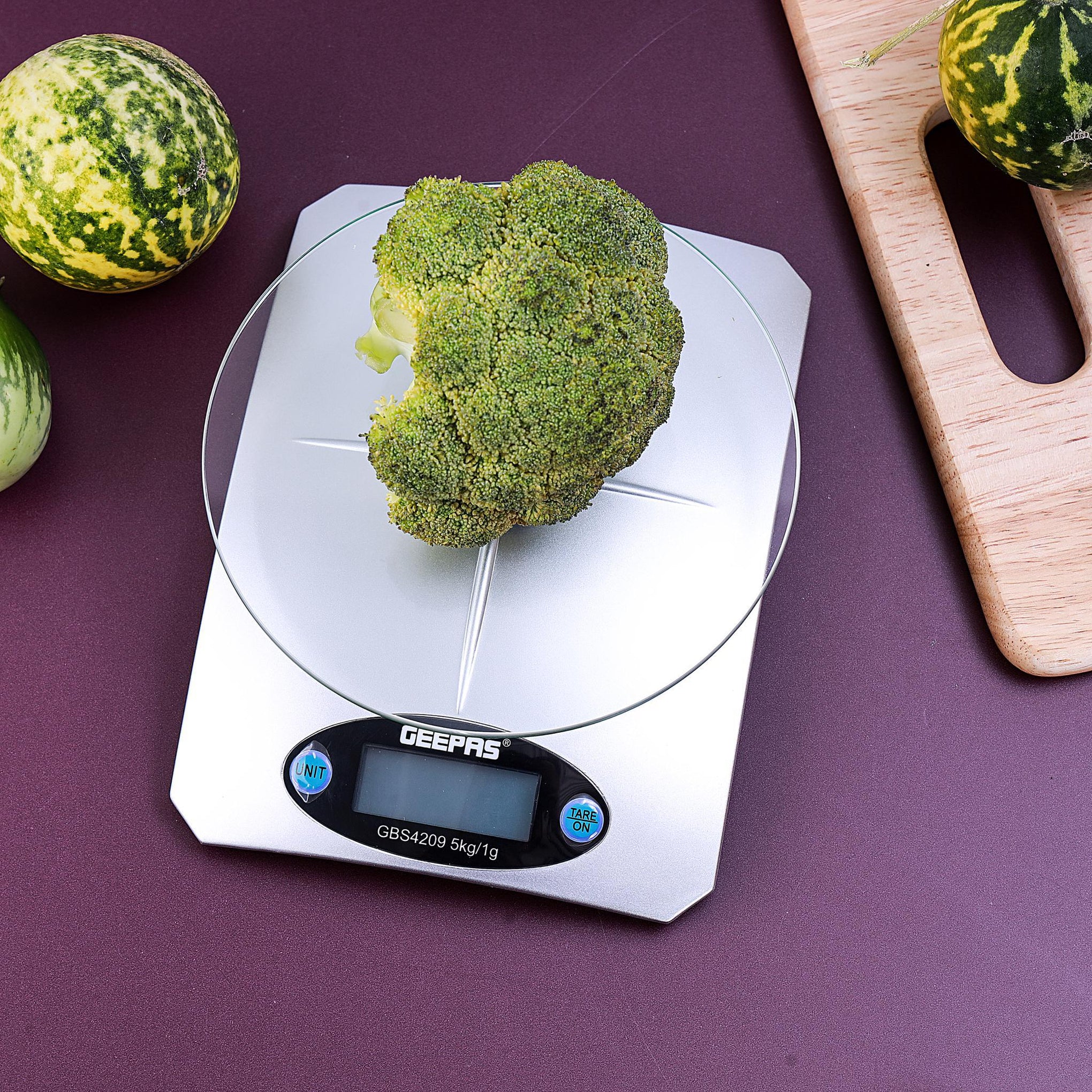 Portable Digital Kitchen Scale 5Kg White