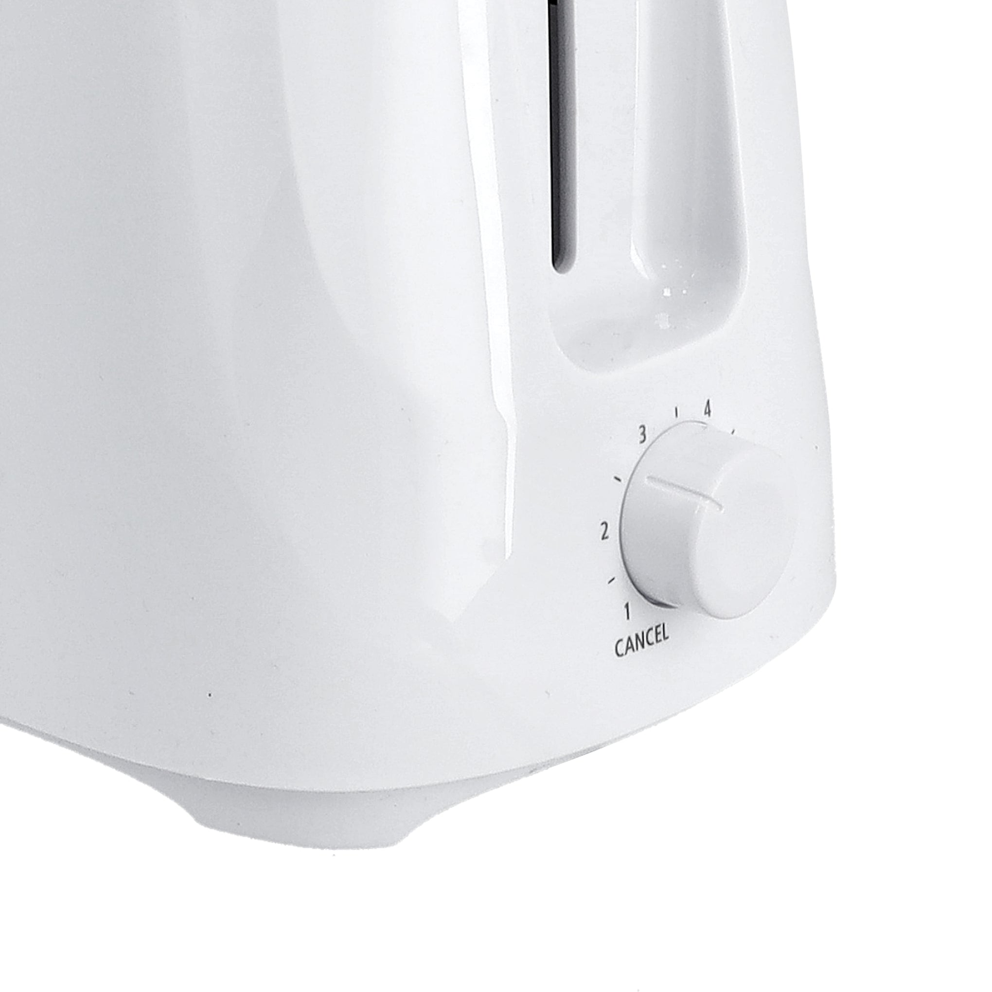 2 Slice Bread Toaster - Removable Crumb Tray| One Touch Cancel Button | 6 Browning Setting Control 700 W GBT36515N White