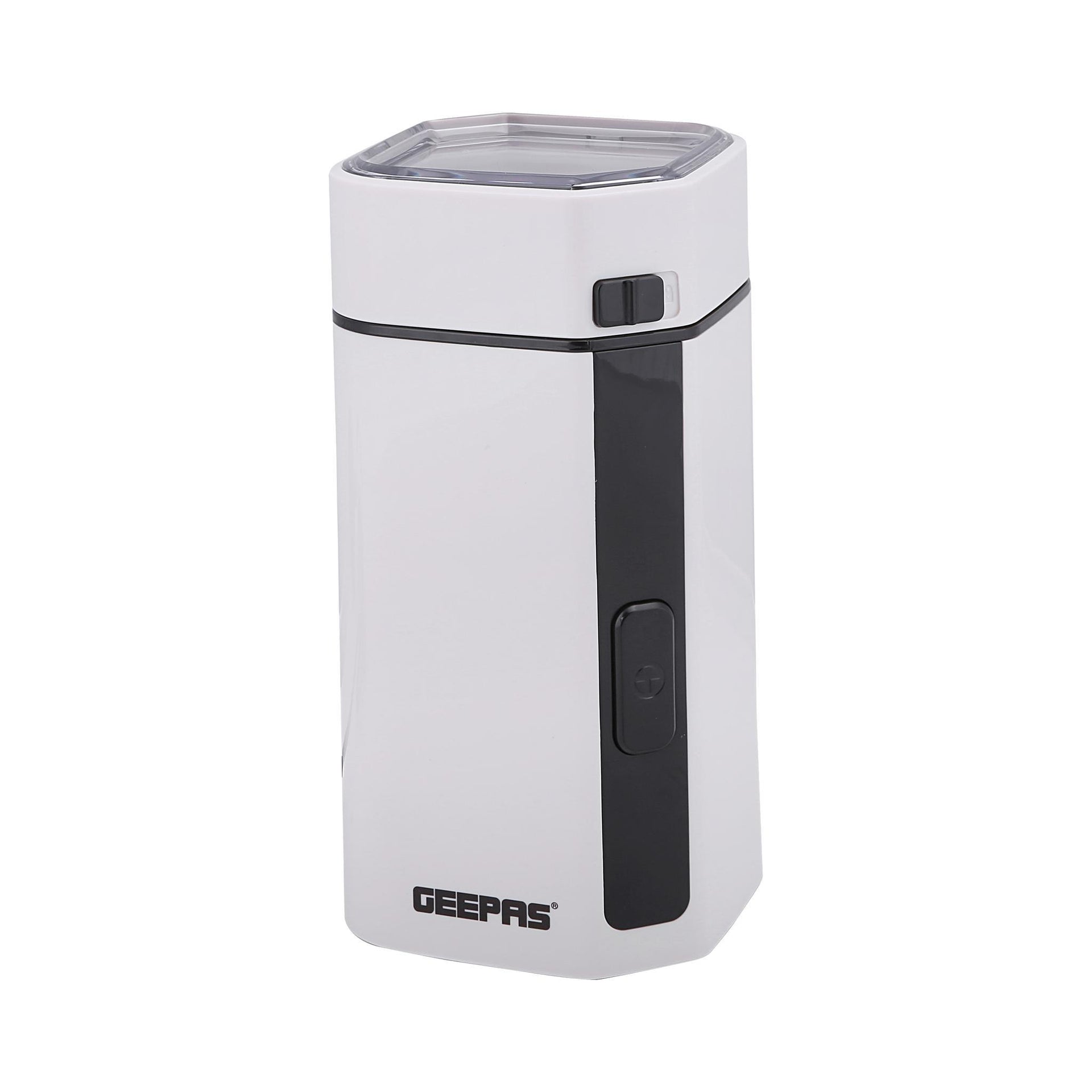 Electric Coffee Grinder With Stainless Steel Grinding Blade 50 Grams 150 W GCG41012 White/Black