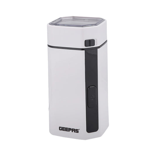 Electric Coffee Grinder With Stainless Steel Grinding Blade 50 Grams 150 W GCG41012 White/Black