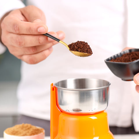 Coffee Grinder Powerful Motor With Durable Jar And Blade 0.04 kg 150 W GCG41018 Orange