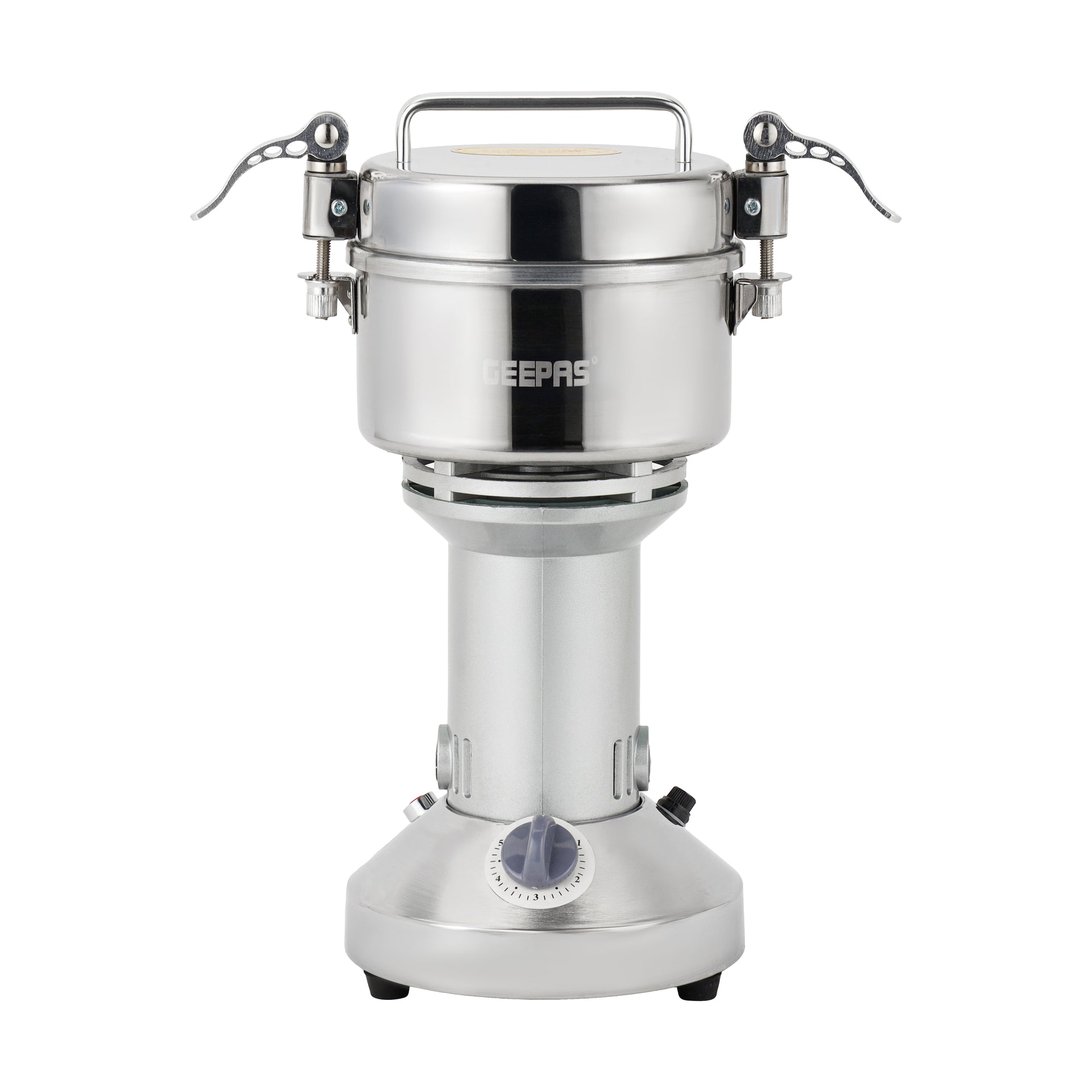 Powerful Electric Mill Grinder: Coffee, Spice & Bread Grinding - 300g Capacity, Stainless Steel, Ergonomic Grip 0.3 kg 1600 W GCG41026 Silver